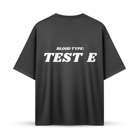 Blood type: TEST E | Oversize Shirt