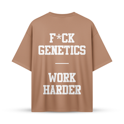 F*CK GENETICS - WORK HARDER | Oversize Shirt