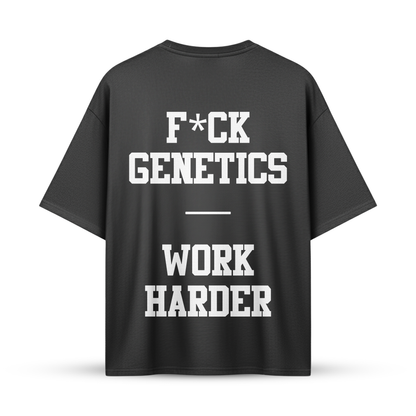F*CK GENETICS - WORK HARDER | Oversize Shirt