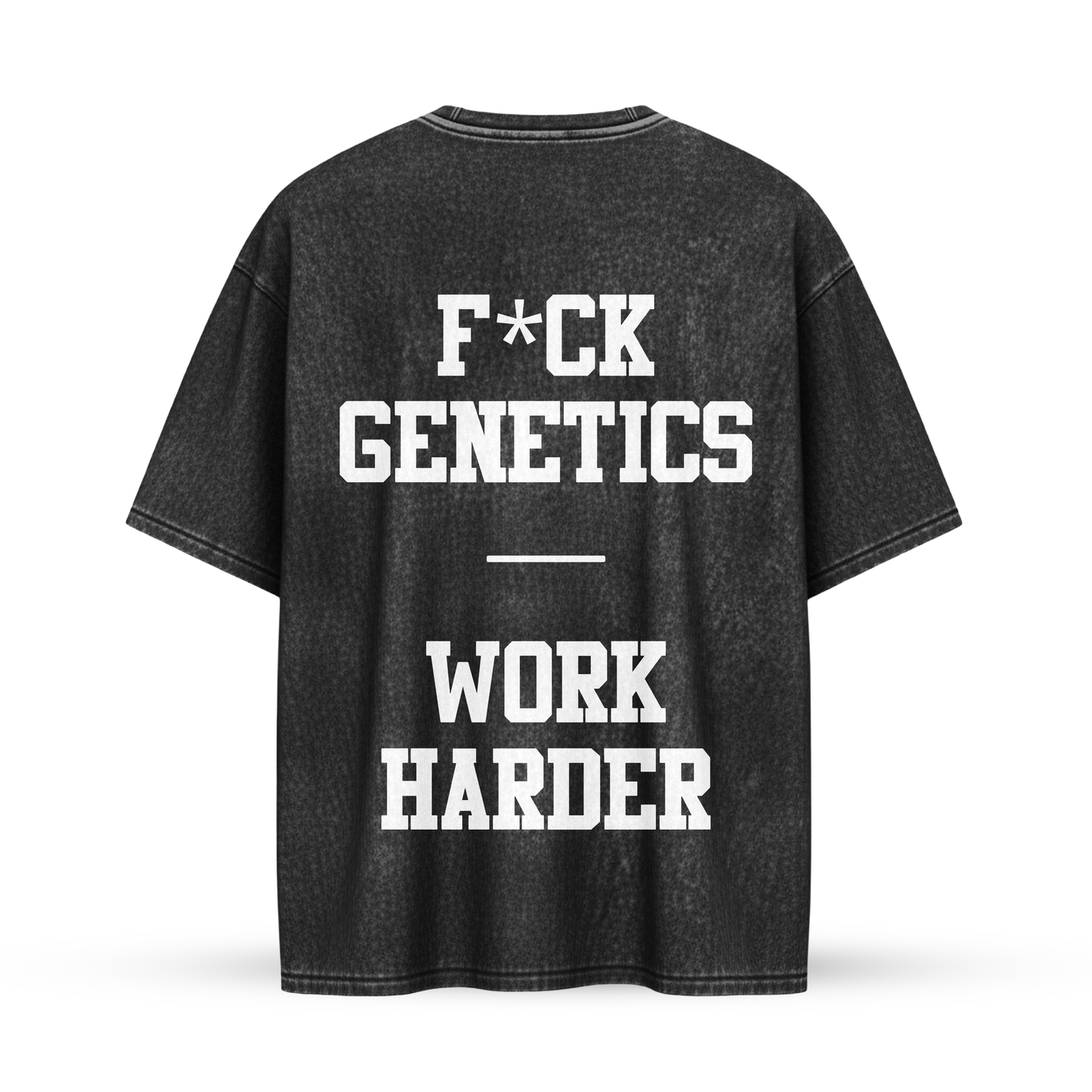 F*CK GENETICS - WORK HARDER | Oversize Shirt